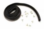 Lower Door Weatherstripping Seal For 1941 to 1948 Ford 2 and 4 Door Models. Sold as a Pair